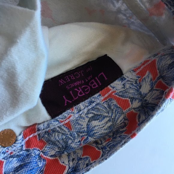 Liberty Toothpick Jean in Matilda Tulip Floral - Picture 6 of 9